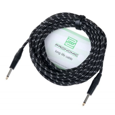 PRONOMIC STAGE INST-10T Cablu Jack 6.3 textil foto