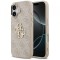 Husa pentru Apple iPhone 17, Guess, Big 4G Logo Classic, Roz Aurie