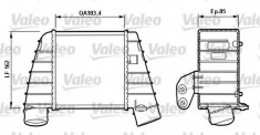 Radiator intercooler SEAT LEON (1M1) (1999 - 2006) VALEO 817488 foto