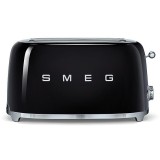 Prajitor de paine Smeg Retro TSF02BLEU, 1500 W, 4 felii, negru
