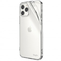 Husa UltraSubtire Ringke Air pentru iPhone 12 Pro Max 6.7&amp;quot;, Transparent foto