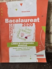 Bacalaureat 2020, limba si literatura romana - Mihaela Dobos