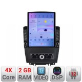 Navigatie Ford Mustang 2009-2014 ecran tip TESLA 9.7&quot; cu Android Radio Bluetooth Internet GPS WIFI 2+32 DSP Quad Core CarStore Technology