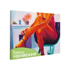 Tablou fosforescent Picioare de femeie