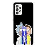 Husa compatibila cu Samsung Galaxy A52, A52 5G Silicon Gel Tpu Model Rick And Morty Connected