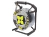 Prelungitor alimentare KEL 3x1,5mm2 4 Prize 20m 16A Guma Negru