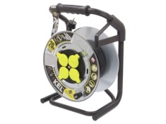 Prelungitor alimentare KEL 3x1,5mm2 4 Prize 20m 16A Guma Negru