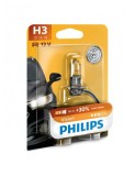 Bec auto Philips H3 Vision +30% 12V 55W