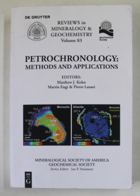 PETROCHRONOLOGY : METHODES AND APPLICATIONS , editors MATTHEW J. KOHN ...PIERRE LANARI , 2017 foto
