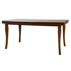 Masa living extensibila VM, Pal melaminat, 8 persoane, 160-203x90x82 cm, Nuc