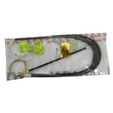 Kit reparatie macara geam fata Audi A4 (B5 ) 1994-2001 electrica dreapta (cablu role si suport geam), Rapid