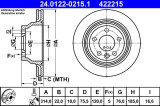 ATE 24.0122-0215.1 Disc frana