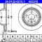 ATE 24.0122-0215.1 Disc frana