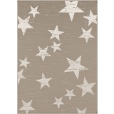 Covor Premium Belgian Model Essenza 48699-686, Marime 80 x 150 cm, Bej, Crem, Antialergic, Polipropilena, Living, Dormitor, Sufragerie, Birou