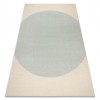 Covor din l&acirc;nă FLUX 461.10.AE500 OSTA - Geometric, structural, loft albastru / crem, 240x340 cm
