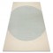 Covor din l&acirc;nă FLUX 461.10.AE500 OSTA - Geometric, structural, loft albastru / crem, 240x340 cm