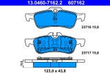 ATE 13.0460-7162.2 set placute frana,frana disc