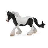 Cumpara ieftin Figurina Cal Gypsy Mare - alb si negru XL Collecta