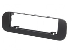 Cadru Radio 1 DIN Negru Mat pentru Fiat foto