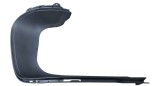 Bandou grila bara Porsche Cayenne (92a), 04.2010-12.2014, montare spate, stanga, texturat; negru, B-Series, 958 505 837 00; 95850583700