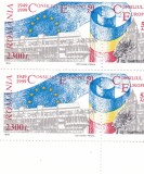 1999 LP 1483 -50 DE ANI INFIINTARE CONSILIUL EUROPEI PERECHE SERII VINIETE MNH, Nestampilat