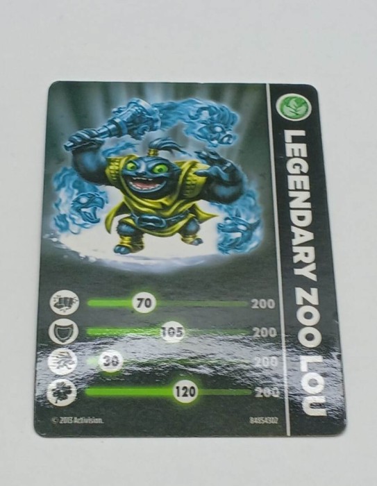 Skylanders - Card - Legendary Pop Fizz