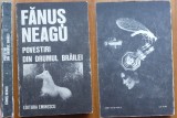 Fanus Neagu, Povestiri din drumul Brailei, 1989, autograf catre Marin Mincu