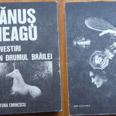 Fanus Neagu , Povestiri din drumul Brailei , 1989 , autograf catre Marin Mincu