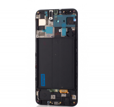 Display Samsung Galaxy A50, A505, Black, Service Pack OEM foto