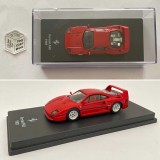 Macheta auto Ferrari F40 1987 scara 1:64 rosu