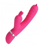 Vibrator Phoenix Licking&amp;Sucking Silicon Roz 20.2 cm