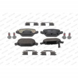 Set placute frana spate FERODO, Fiat Panda (312 , 319 ), 02.12-, Panda Van (312 , 519 ), 02.12-, spate; Pentru diametru diSC frana [mm] : 240; puntea