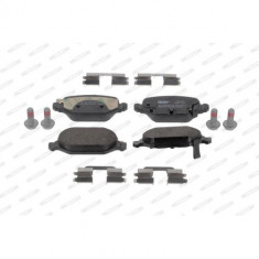 Set placute frana spate FERODO, Fiat Panda (312 , 319 ), 02.12-, Panda Van (312 , 519 ), 02.12-, spate; Pentru diametru diSC frana [mm] : 240; puntea