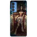 Husa compatibila cu Motorola G20 model Fire Lord, Silicon, TPU, Viceversa, Transparent, Carcasa