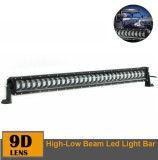 9D LED BAR Lumini Proiector Lampa de lucru 88.5cm Hi/Lo 19200Lm 240W 10-30v Auto SUV Off Road