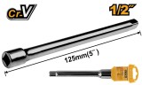 Prelungitor Tubulara 125mm 1/2&#039;&#039; INGCO HEB12051 &ndash; Extindere Precisa in Spatii Restranse