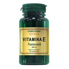 Vitamina E Naturala 400UI 30cps Cosmo Pharm