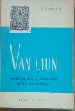 Van Ciun, materialist și iluminist al Chinei antice - A.A. Petrov