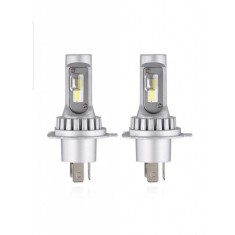 Set 2 leduri h4, 2 faze , 12v-24v, alb 6000k