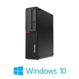 Calculatoare Lenovo M910s SFF, Quad Core i5-6500, 8GB, 256GB SSD, Win 10 Home