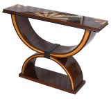 Consola Art Deco din lemn masiv furniruit CAT059A
