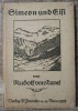 Simeon und Eisi - Rudolf von Tavel// 1922, cu ex-libris