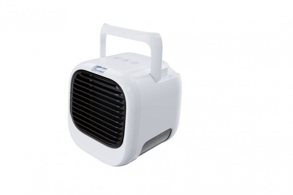 Mini racitor de aer cu umidificare si LED Silvercrest, 15.7 x 17.2 x 17 ...