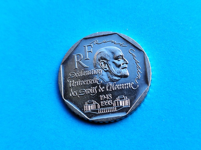 2 Francs 1998 Franta- starte buna!!