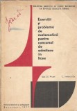 Cumpara ieftin Exercitii si probleme de matematica pentru concursul de admitere in licee - C. Ionescu-Tiu, Ioan St. Musat