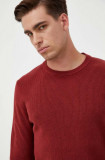 Cumpara ieftin Lindbergh pulover de bumbac culoarea rosu, light