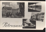 CPIB 21050 CARTE POSTALA - PETROSANI, MOZAIC, RPR, Circulata, Fotografie