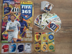 Panini FIFA 365 2018 Album gol + 199 stickere nelipite foto