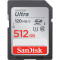 Card Sandisk Ultra R120 SDXC 512GB UHS-I U1 Clasa 10