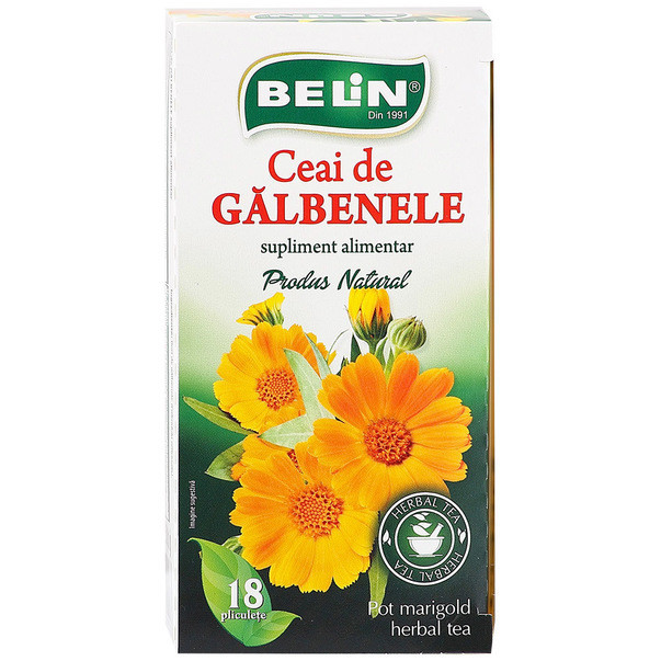 Ceai Belin Galbenele, 18 Pliculete